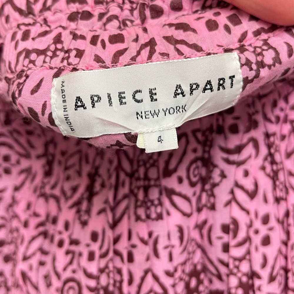 Apiece Apart Mango Bouquet Print Skirt - Picture 4 of 8